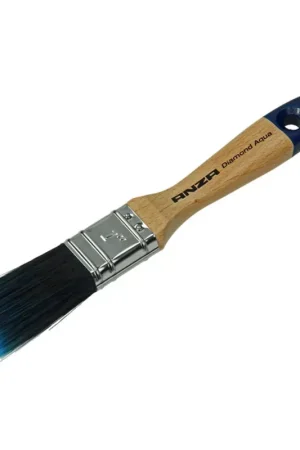 Koopje Anza Diamond Aqua platte kwast 1 inch